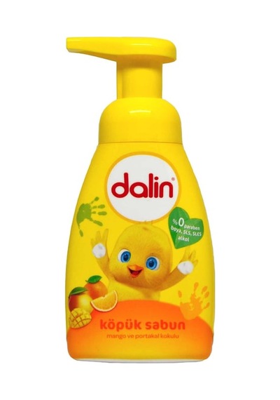 Dalin Köpük Sabun 200 Ml Mango Ve Portakal Kokulu 24'li Paket