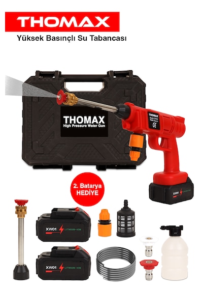 Thomax Yüksek Basınçlı Araç Yıkama Makinesi Ve İlaçlama Makinesi 1 Adet