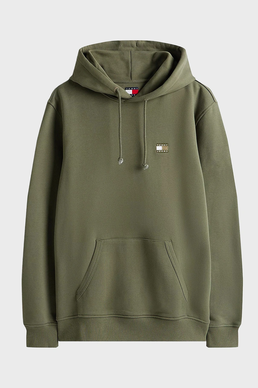 Tommy Jeans Erkek Sweat Dm0dm20258 0h7 Koyu Yeşil Koyu Yeşil