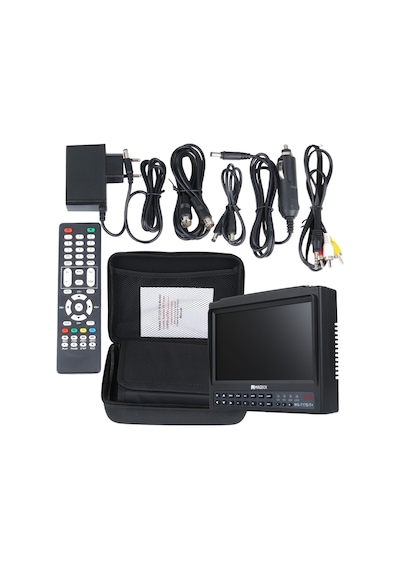 Magbox Mg-717s/t+ 7 İnç Full Hd Lcd Ekranlı Görüntülü Uydu Yön Bulucu Uzaktan Kumandalı