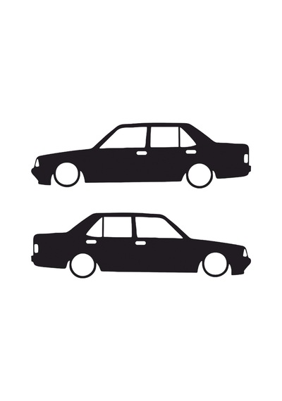 4 Çeker Off Road Sticker, Oto Sticker, Pick Up Sticker 30x13 Cm