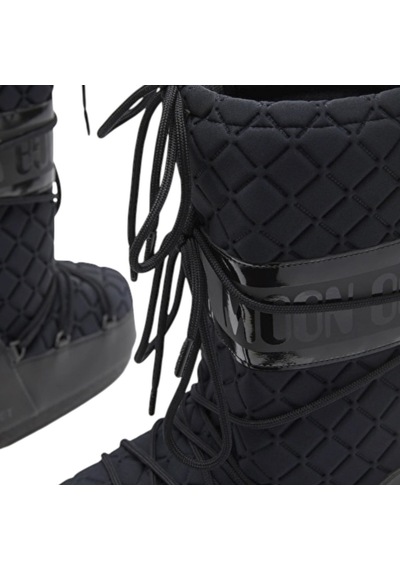 80d1402930-n001 Moon Boot Icon Quilt Siyah Siyah
