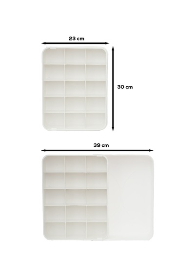 Porsima Tım-200 15 Bölmeli Ayarlanabilir Çekmece İçi Organizer Be