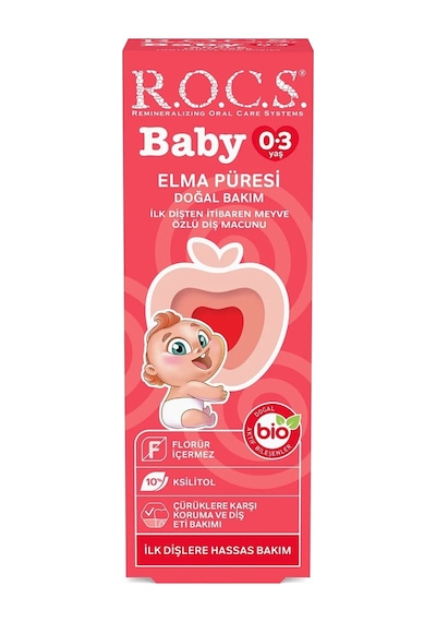 R.o.c.s. Rocs Baby Elma Püresi Diş Macunu 45 G