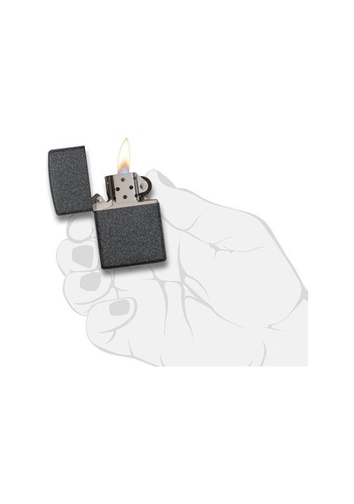 Zippo Çakmak 211-000056 Iron Stone