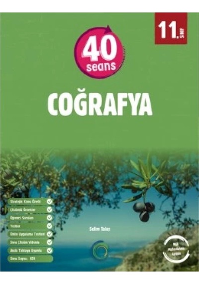 11. Sınıf 40 Seans Coğrafya
