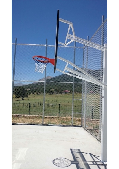 Adelinspor Basketbol Potası Yükseklik Ayarlı 105x180 10 MM Cam