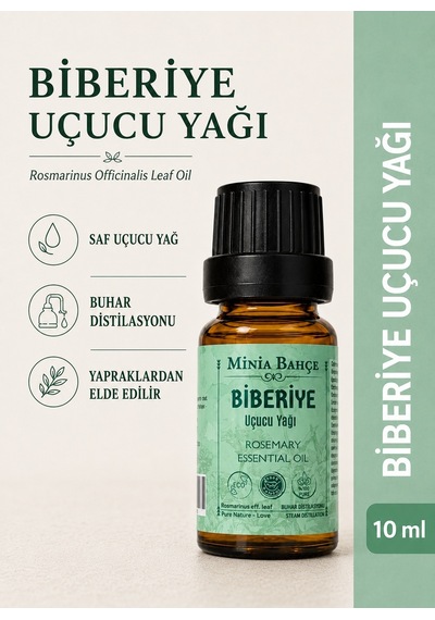 Biberiye Uçucu Yağı, %100 Saf, 10ml 10 ML