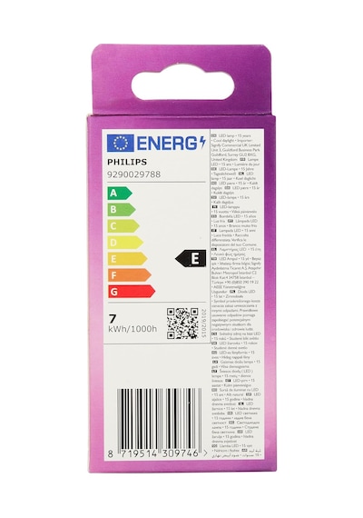 Philips Led 60w B38 E14 Mum Tipi Beyaz Işık Dim Edilmez Ampul Sku: Smg8690010155696 Açık Kahverengi