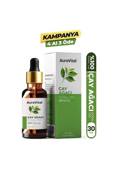 Çay Ağacı Yağı 30 Ml % 100 Saf Ve Doğal 30 ML