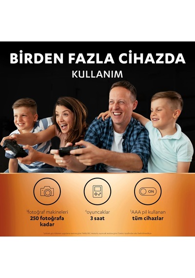 Şarj Edilebilir Aaa İnce Kalem Pil 2'li Paket , 750 Mah Nimh