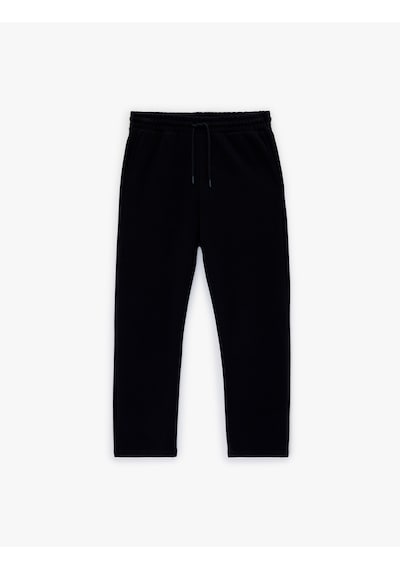 Koton Cepli Regular Fit Beli Bağcıklı Eşofman Altı Lacivert 6wam40063mk Lacivert