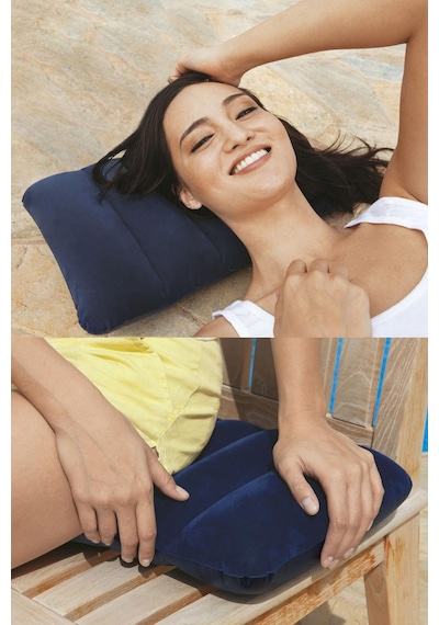 Intex Iky68672 Kadife Şişme Minder-yastık 43 28 9