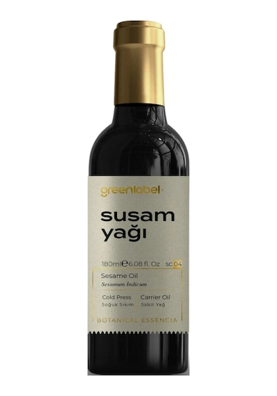 Greenlabel Susam Yağı 180 Ml. Soğuk Sıkım 100 G