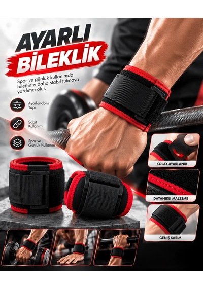 Ers Günlük Kullanıma Uygun Ayarlanabilir Bileklik Cırt Cırtlı Pratik Tasarım