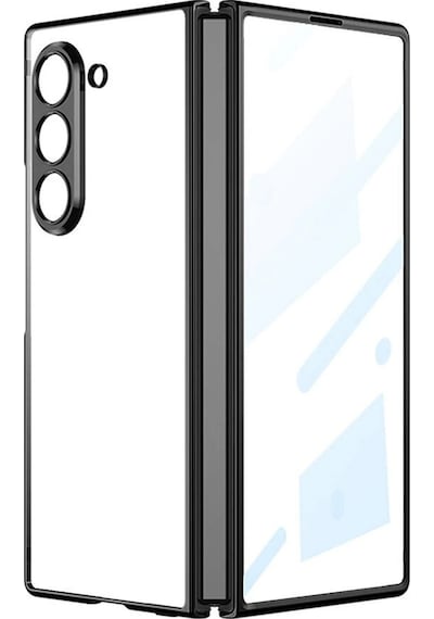 Ankaverse Samsung Galaxy Uyumlu Z Fold 5 Kılıf Fold Element Kapak - Siyah