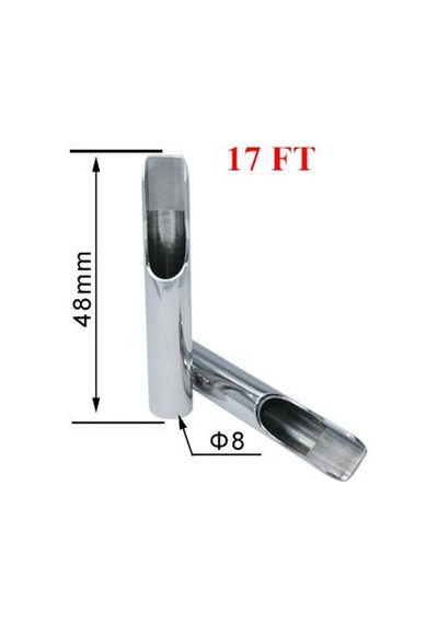 17F L316 Paslanmaz Çelik İğne Ucu - Tattoo Çelik Uç