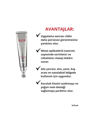 Medipeel Peptide 9 Volume Lif-tox Eye Cream 20 Ml Cilt Elastikiyetini Destekleyen Göz Çevresi Kremi