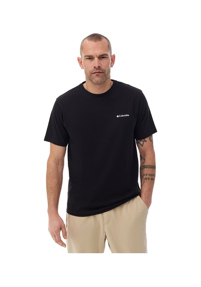 Columbia Scoped View Erkek Siyah Outdoor T-shirt Cs0475-010