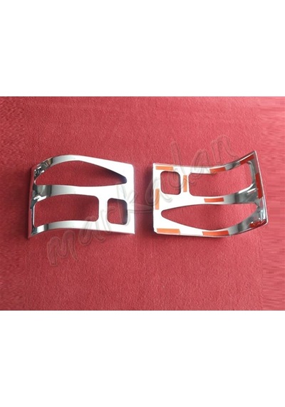 Db Chrome Vw T4 Transporter Stop Çerçeve Nikelajı 1995-2003 2 Par
