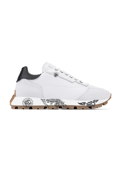 Roberto Cavalli Erkek Hakiki Deri Beyaz Sneakers & Spor Ayakkabı 780 29777 Erk Ayk Sk25-26 Neve Beyaz