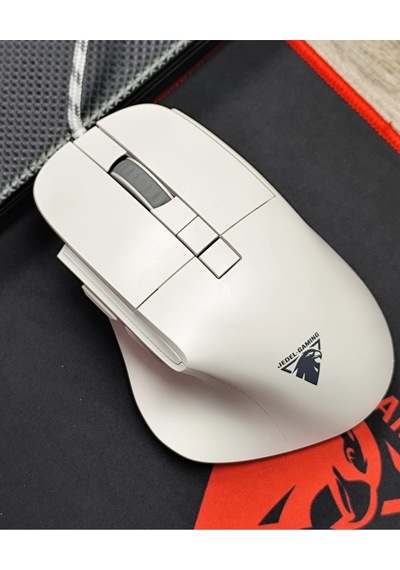 Jedel Cp102 Beyaz Professional 7 Butonlu Rgb Işıklı Ergonomik Kablolu Mouse -