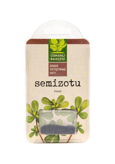 Yerli Semizotu Tohumu Yetiştirme Seti