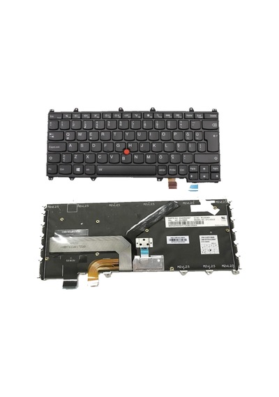 Lenovo Uyumlu Thinkpad Yoga 370 Notebook Klavyesi (Siyah Tr) Işıklı - 542310855