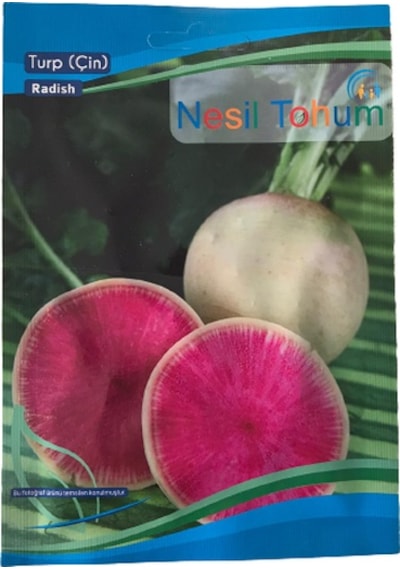 Turp Çin Atalık Tohumu 3 Paket