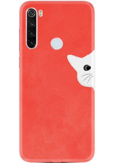Xiaomi Redmi Note 8 Kılıf Desenli Kedoş 1735