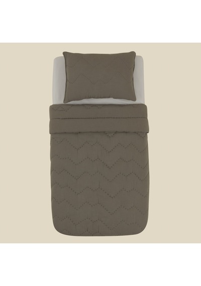 Karaca Home Bebek Arden Yastık Yorgan Seti Gri