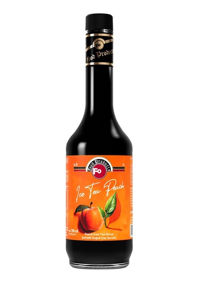 Fo Peach Iced Tea Şeftali Soğuk Çay Şurubu 700 M