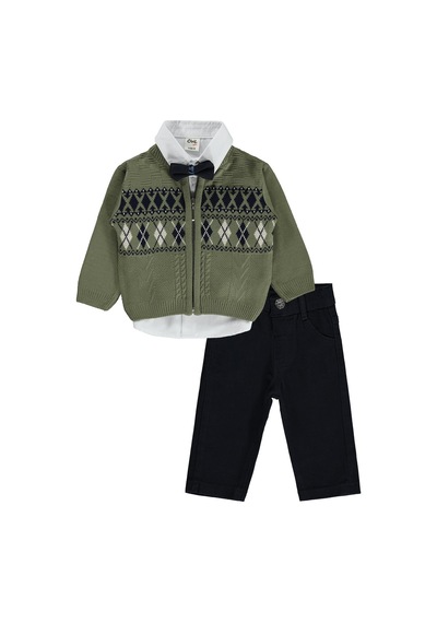 Civil Baby Desenli 6-18 Ay Takım - Haki