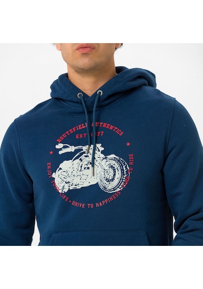Routefıeld Routefield Erkek Sweatshirt Harvey Lacivert 079 Lacivert