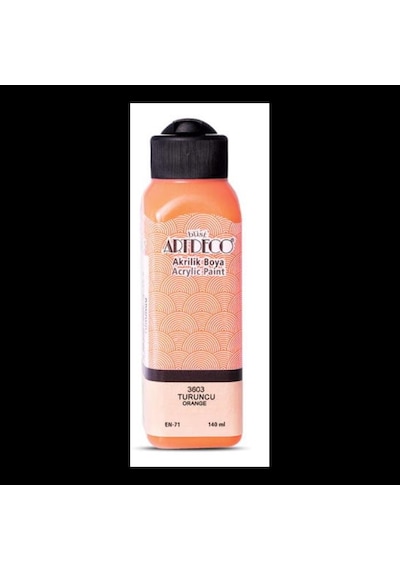 Artdeco Akrilik Boya 140ml - 3612 - Turuncu