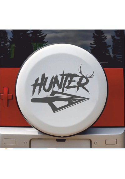 Hunter Avcı Sticker - Araba Oto Motosiklet Karavan Cam Sticker - 00267 60x45 Cm
