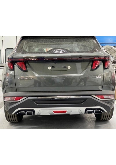 Hyundai Tucson 2021+ Için Uyumlu Arka Tampon Koruma