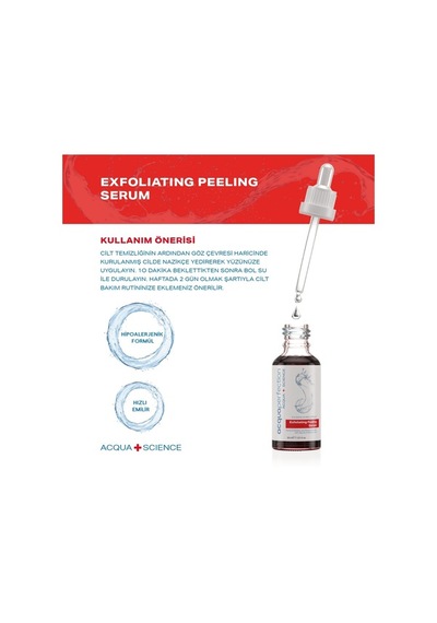 Acqua Perfection Exfoliating Cilt Tonu Eşitleyici Ve Yenileyici Peeling Serum 30 ML
