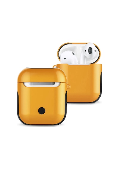 Newface - 107 - Airpods 2 2.nesil 3in1 Kılıf - Kmrsfres - - Sarı