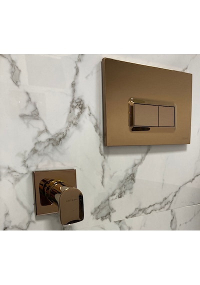 VitrA Loop R 7400680 Bronz Kumanda Paneli & Ankastre Stop Va Bronz