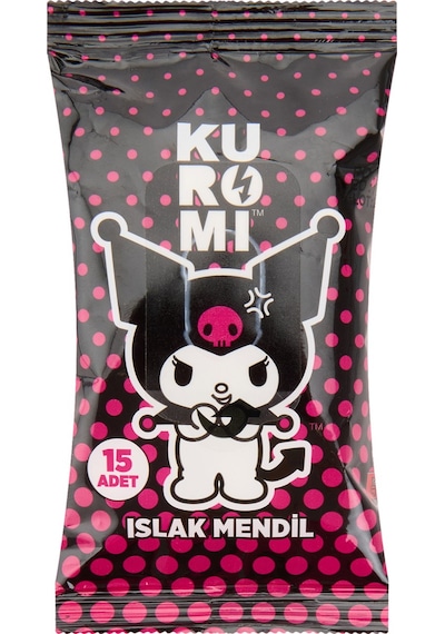 Kuromii 15 Yaprak Islak Cep Mendili - Asorti - 14x16 Cm