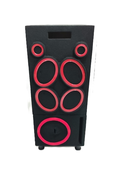 Kayseri Pandizot Müzik Kutusu&dolabı Bas Kabin+4xoval,2x10cm Ve Teyp Yeri Boş Hoparlörsüz