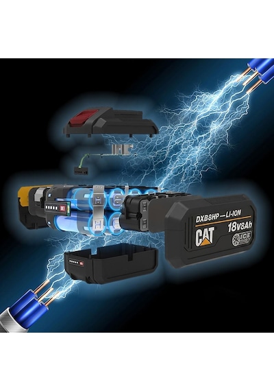 Cat Dxb8hp 18volt 8.0ah. Li-ion Ice Control One For All Profesyonel Yedek Akü