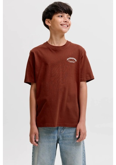 Jack & Jones Jjebrabdes Çocuk Tişört Coral
