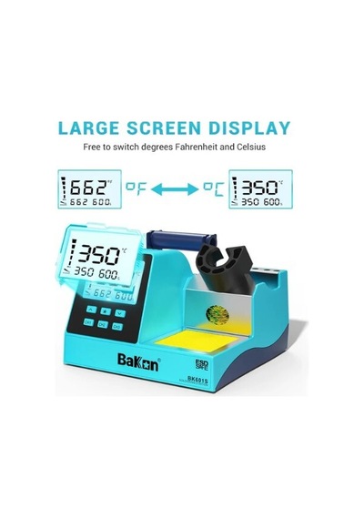 Bakon Bk601s 90w Sıcaklık Ayarlı Havya İstasyonu