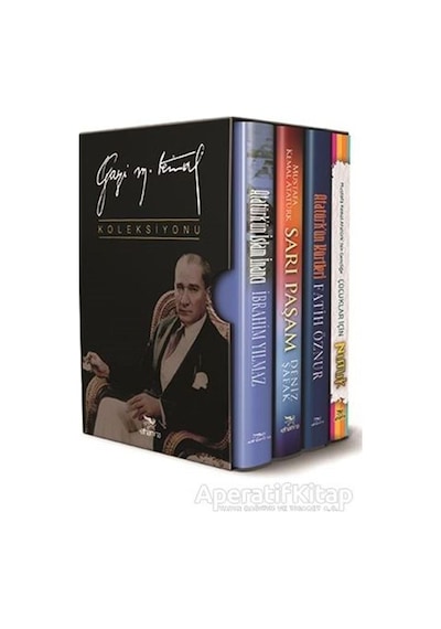 Gazi Mustafa Kemal Koleksiyonu Seti-4 Kitap Takım - Mustafa Kemal Atatürk -  İbrahim Yılmaz - Elhamra