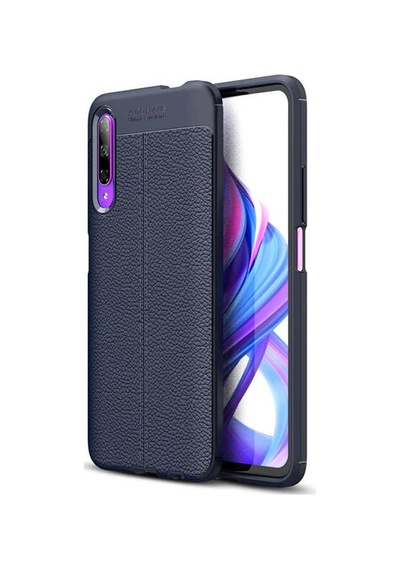 Huawei P Smart Pro Kilif Niss Deri Görünümlü Silikon Kilif 392711940