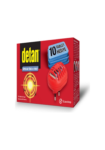 Detan Süper Mat Cihaz Sinek Kovucu + 10 Yedek