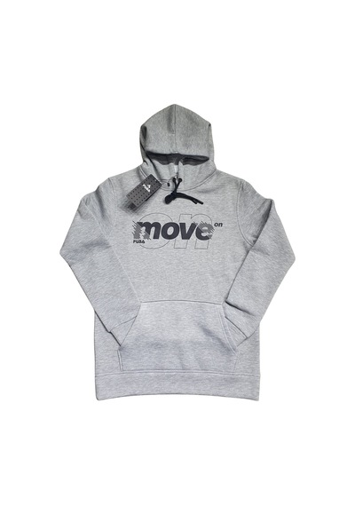Fuba Kapşonlu Sweat Move Gri Gri