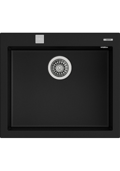 Teka Forsquare 50.40 Tg Tek Hazneli Tegranite+ Eviye - Siyah - 115230005